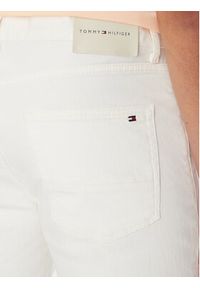 TOMMY HILFIGER - Tommy Hilfiger Jeansy Denton MW0MW38812 Biały Straight Fit. Kolor: biały #4