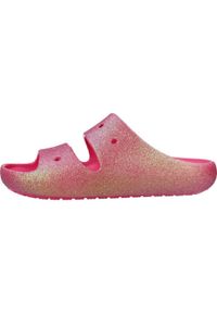 Crocs - Sandały CROCS CLASSIC IRIDESCENT GLTTR Rose. Kolor: różowy. Materiał: guma #2