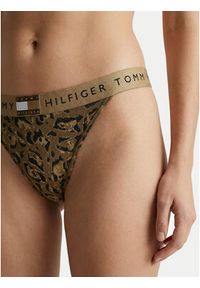 TOMMY HILFIGER - Tommy Hilfiger Stringi UW0UW06499 Beżowy. Kolor: beżowy. Materiał: bawełna #3