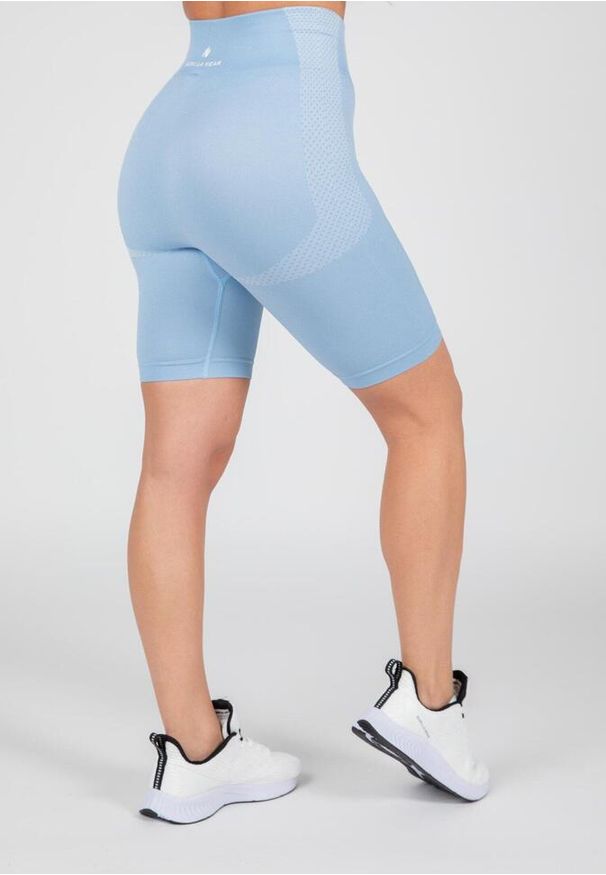 GORILLA WEAR - Selah Bezszwowe Cycling Szorty ight Niebieski. Kolor: niebieski. Sport: fitness