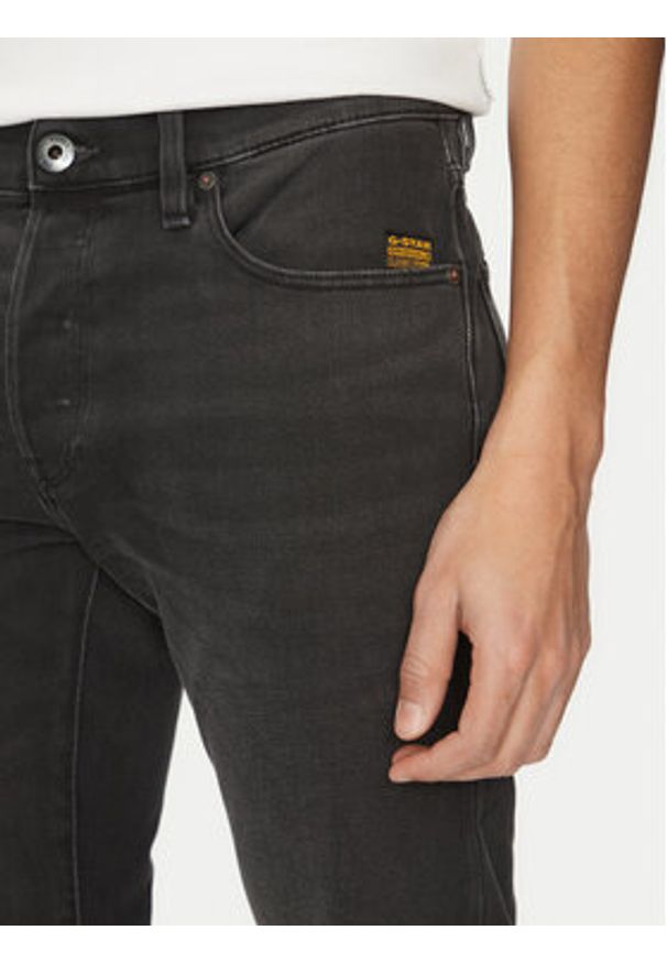 G-Star RAW - G-Star Raw Jeansy 3301 51001-B479 A800 Szary Slim Fit. Kolor: szary