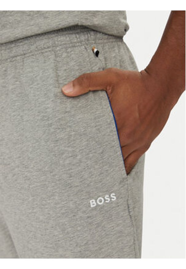 BOSS Szorty sportowe Mix&Match 50515314 Szary Regular Fit. Kolor: szary. Materiał: bawełna. Styl: sportowy