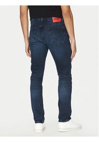 Hugo - HUGO Jeansy 50530610 Niebieski Slim Fit. Kolor: niebieski