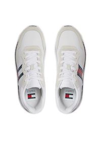 Tommy Jeans Sneakersy Tjm Modern Runner EM0EM01316 Biały. Kolor: biały. Materiał: skóra, zamsz #4