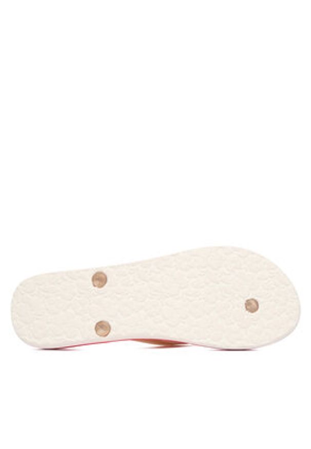 Roxy Japonki ARJL100869-RGL Czerwony. Kolor: czerwony. Materiał: materiał