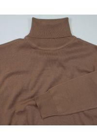 Zestaw Trzech Męskich Golfów - Brave Soul - Czarny, Camel i Zieleń Khaki. Typ kołnierza: golf. Kolor: czarny, brązowy, wielokolorowy. Materiał: bawełna. Sezon: jesień, zima. Styl: klasyczny #8