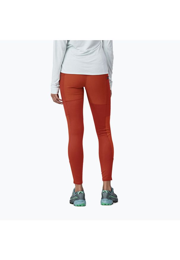 Legginsy damskie Patagonia Pack Out Hike. Kolor: czerwony. Sport: turystyka piesza
