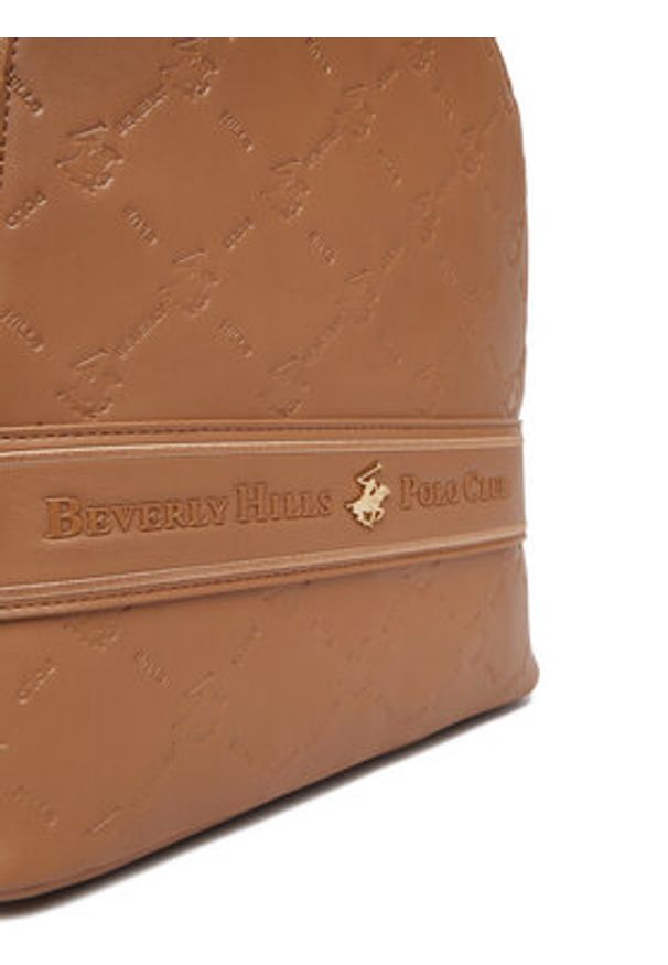 Beverly Hills Polo Club Plecak EO-BHPC-L-014-09 Brązowy. Kolor: brązowy. Materiał: materiał