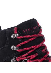 skechers - Skechers Trapery Uno Rugged One 155220/BLK Czarny. Kolor: czarny. Materiał: skóra