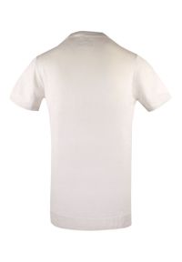 Dzianinowa, Męska Koszulka Polo - Brave Soul - Ecru. Okazja: na co dzień. Typ kołnierza: polo. Materiał: poliamid, wiskoza. Sezon: lato, wiosna. Styl: casual