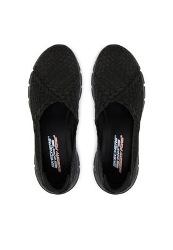 skechers - Skechers Baleriny Bobs B Flex 117323/BBK Czarny. Kolor: czarny. Materiał: materiał