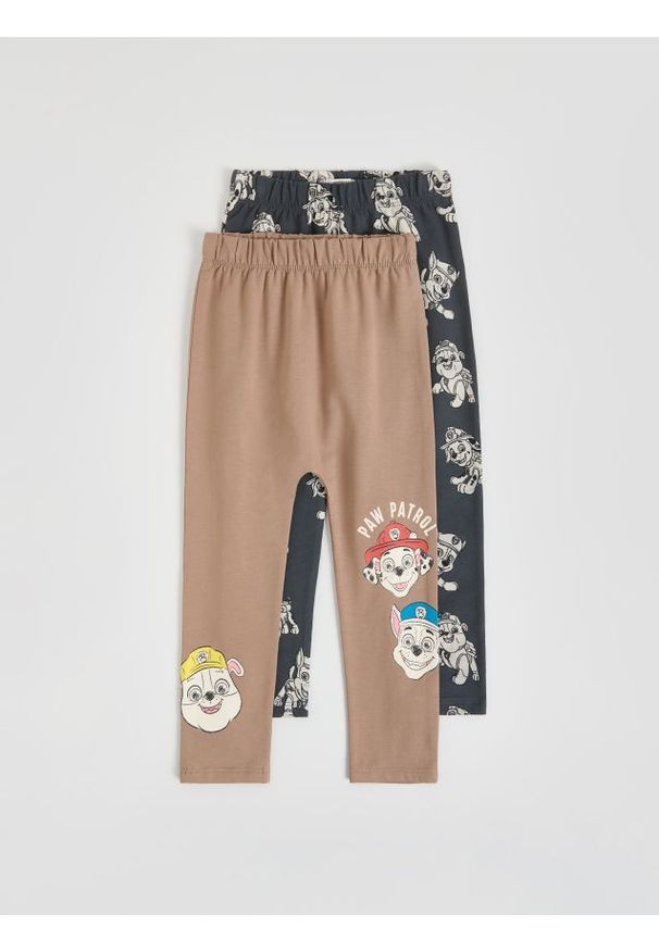 Reserved - Legginsy Psi Patrol 2 pack - granatowy. Kolor: niebieski. Materiał: bawełna, dzianina