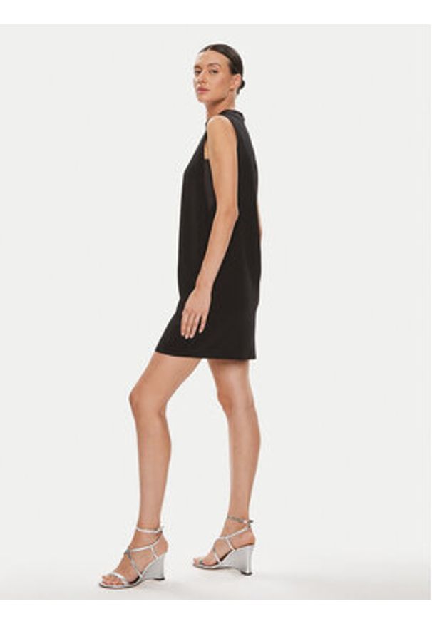 Marella Sukienka codzienna Mariacarla 2332210833 Czarny Relaxed Fit. Okazja: na co dzień. Kolor: czarny. Materiał: syntetyk. Typ sukienki: proste. Styl: casual