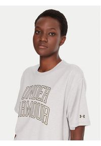 Under Armour T-Shirt Ua Rival Campus 6007883 Szary Oversize. Kolor: szary. Materiał: syntetyk #4