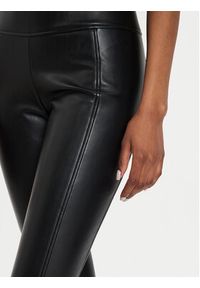 Wolford Legginsy Edie 19298 Czarny Slim Fit. Kolor: czarny. Materiał: skóra #4