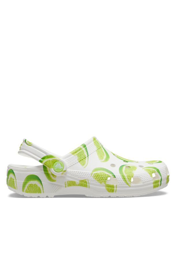 Crocs Klapki Classic Fresh Fruits Clog 211008 Biały. Kolor: biały