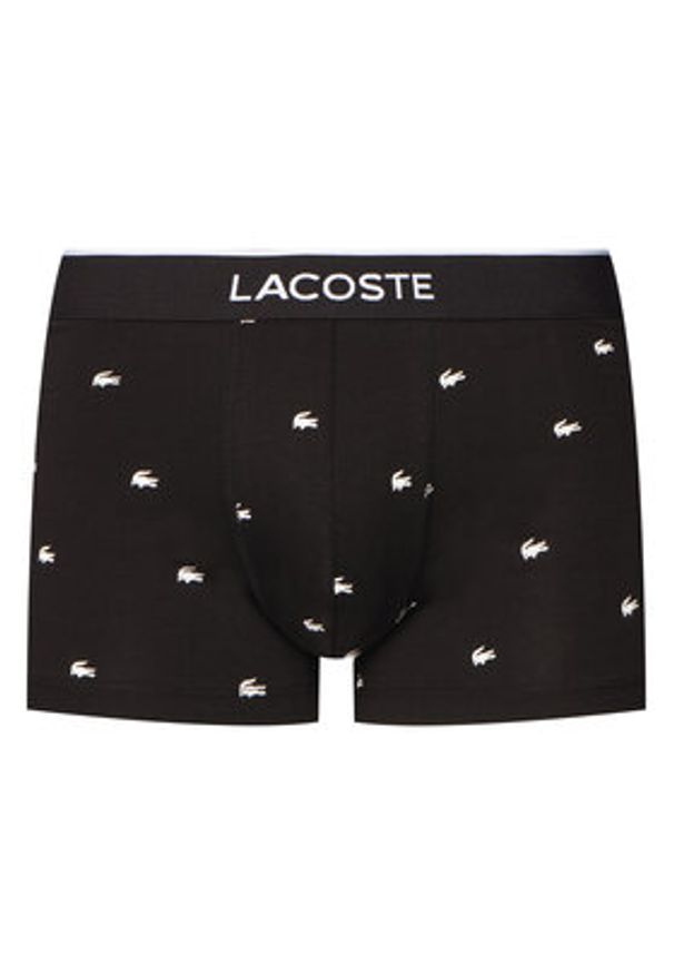 Lacoste Komplet 3 par bokserek 5H1299 Czarny. Kolor: czarny. Materiał: bawełna