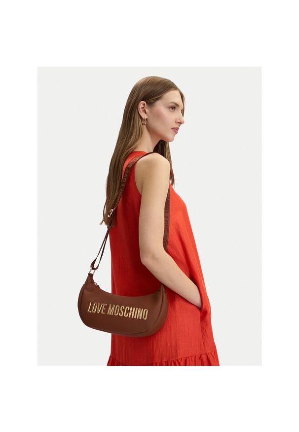 Love Moschino - Torebka LOVE MOSCHINO. Kolor: brązowy