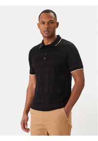 Karl Lagerfeld - KARL LAGERFELD Polo 745006 562201 Czarny Regular Fit. Typ kołnierza: polo. Kolor: czarny. Materiał: bawełna #1