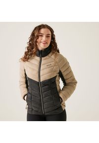 Regatta - Damska kurtka piesza Dalent z przegrodami. Kolor: beżowy. Sport: turystyka piesza #1