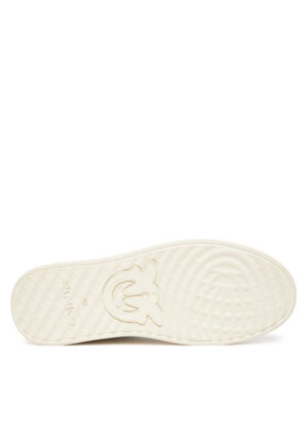 Pinko - PINKO Sneakersy Mandy 11 SS0077P108 Biały. Kolor: biały. Materiał: skóra