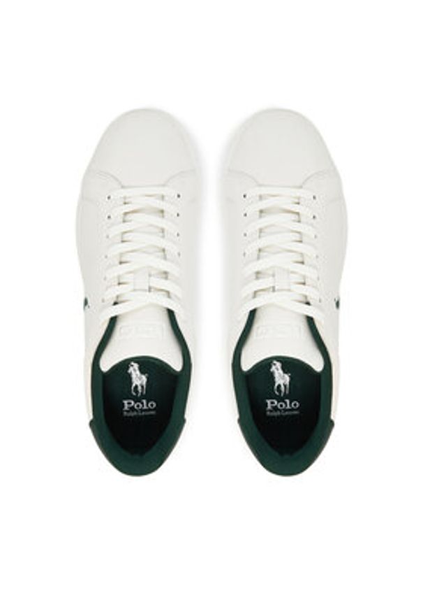 Polo Ralph Lauren Sneakersy 809968172002 Biały. Kolor: biały. Materiał: skóra