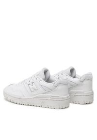 New Balance Sneakersy GSB550WW Biały. Kolor: biały. Materiał: skóra #5