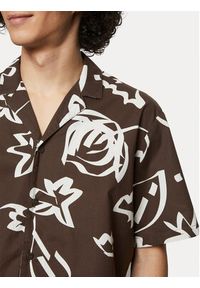 Marc O'Polo Denim Koszula 463 7354 41004 Brązowy Regular Fit. Typ kołnierza: polo. Kolor: brązowy. Materiał: bawełna #2