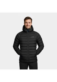 Kurtka męska Alpinus Hozat impregnacji DWR. Kolor: czarny. Materiał: puch. Sport: turystyka piesza #1