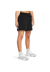 Wodoodporne szorty damskie Under Armour. Kolor: czarny. Materiał: materiał. Sport: fitness #1