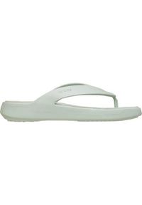 Japonki damskie Crocs C4615. Kolor: zielony. Materiał: syntetyk, materiał. Styl: sportowy