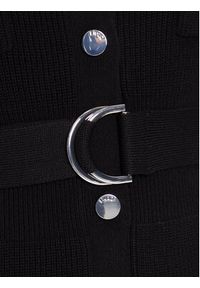 Liu Jo Sukienka dzianinowa MF5371 MS99E Czarny Slim Fit. Kolor: czarny. Materiał: syntetyk, wiskoza #5