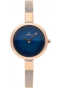 OBAKU - Zegarek damski Obaku Denmark V129LVLMV złoty. Kolor: złoty #1