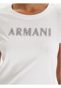 Armani Exchange T-Shirt XW002106 AF10356 U0002 Biały Slim Fit. Kolor: biały. Materiał: bawełna #2