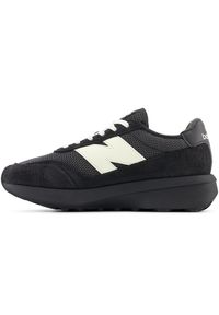 Buty unisex New Balance U370PB – czarne. Kolor: czarny. Materiał: zamsz, skóra. Szerokość cholewki: normalna. Sezon: lato #3