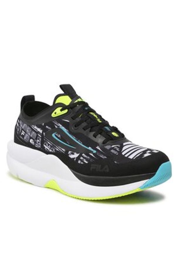 Fila Sneakersy Shocket St Vr46 FFM0225.80010 Czarny. Kolor: czarny. Materiał: materiał