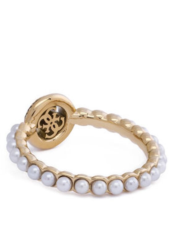Guess Pierścionek JUBR05 522JW Złoty. Materiał: metalowe. Kolor: złoty