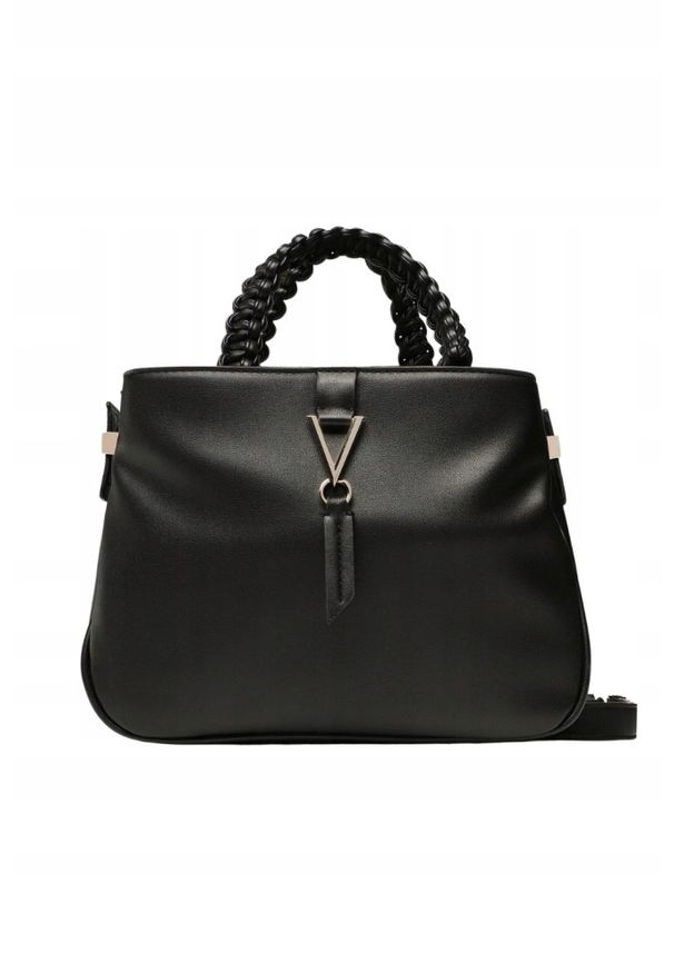 Valentino by Mario Valentino - VALENTINO Czarna torebka Miranda Princess Bag. Kolor: czarny