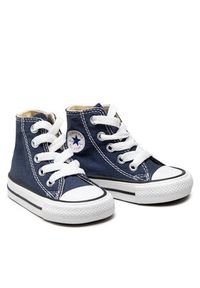 Converse Trampki Chuck Taylor All Star Hi 7J233C Granatowy. Kolor: niebieski. Materiał: materiał #6