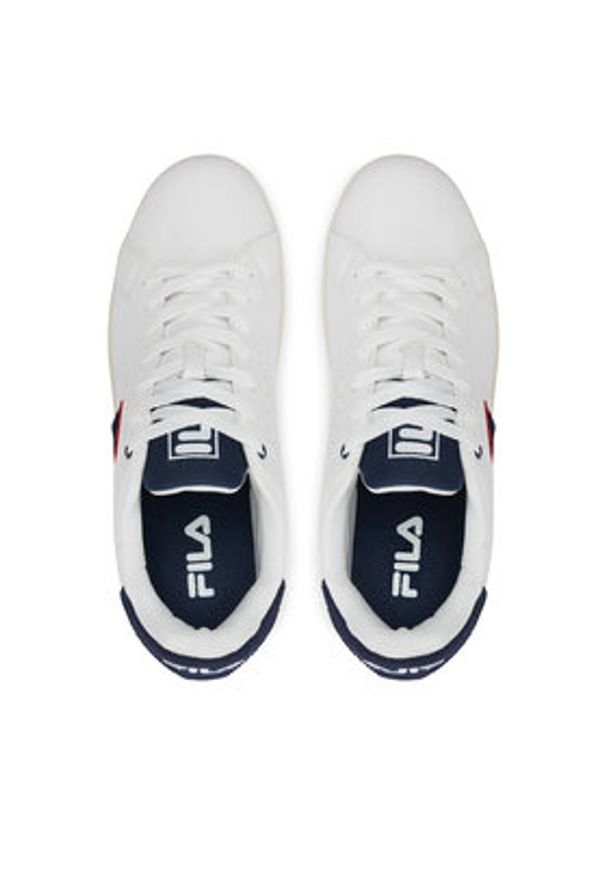 Fila Sneakersy Crosscourt 2 Nt Patch FFM0272 Biały. Kolor: biały. Materiał: skóra