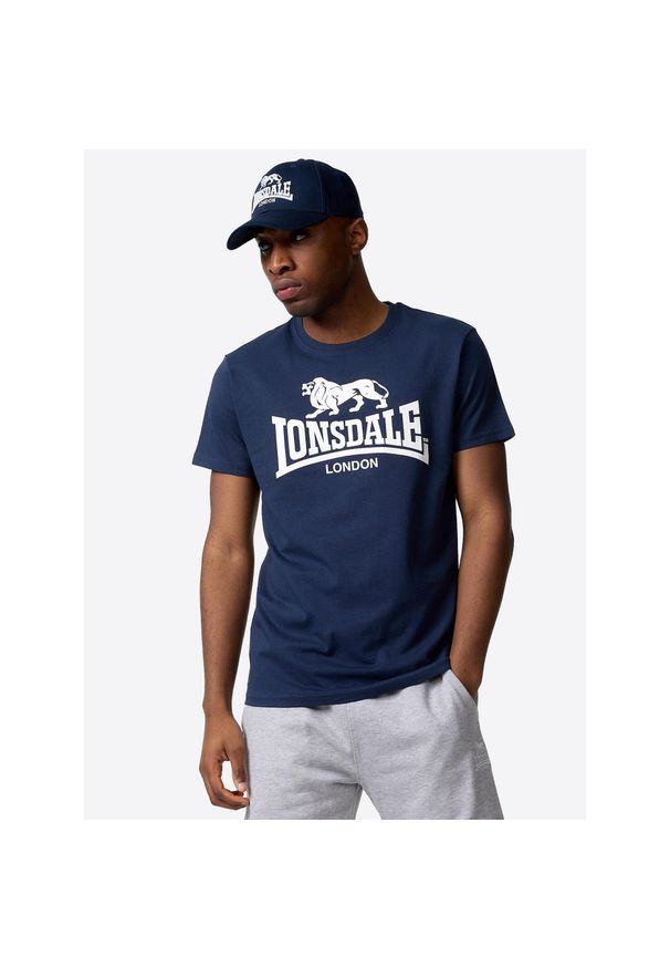 Koszulka Lonsdale St. Erney. Kolor: niebieski