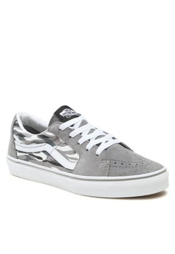 Vans Tenisówki Jn Sk8-Low VN0A5EE4N431 Czarny. Kolor: czarny. Materiał: skóra