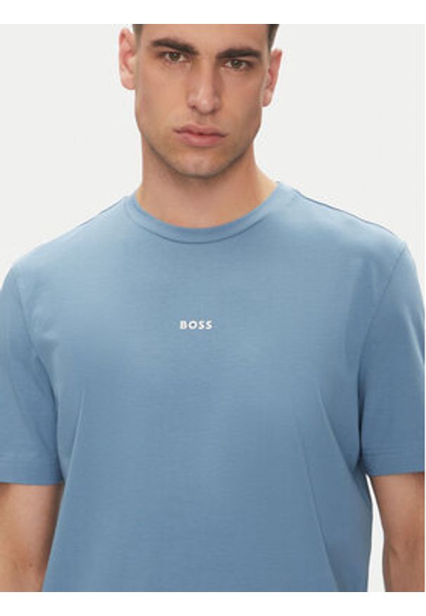 BOSS T-Shirt Tchup 50473278 Niebieski Relaxed Fit. Kolor: niebieski. Materiał: bawełna