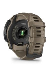 GARMIN - Garmin Instinct 2X Solar Tactical Edition (jasnobrązowy / jasnobrązowy pasek). Rodzaj zegarka: smartwatch. Kolor: brązowy. Styl: militarny, biznesowy