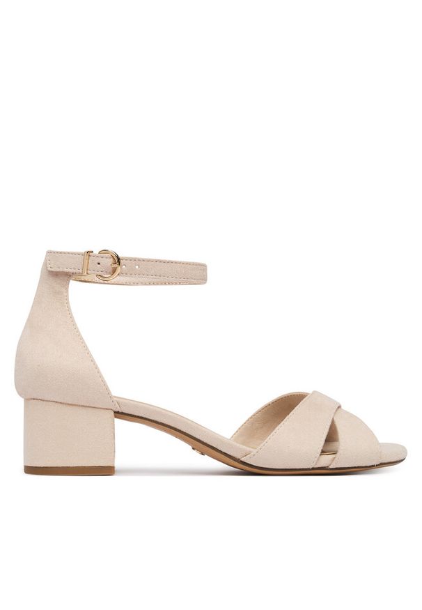 Sandały Tamaris. Kolor: beżowy