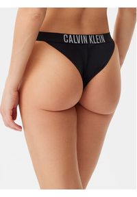 Calvin Klein Swimwear Dół od bikini KW0KW02857 Czarny. Kolor: czarny. Materiał: syntetyk