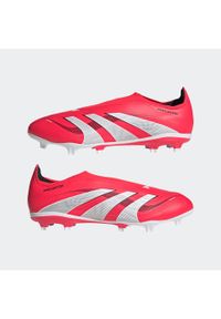 Adidas - Buty piłkarskie ADIDAS Predator League Laceless FG/MG. Szerokość cholewki: normalna. Sport: piłka nożna