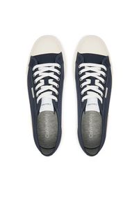 Calvin Klein Trampki Vulc Laceup Cv HM0HM02121 Granatowy. Kolor: niebieski. Materiał: materiał #4