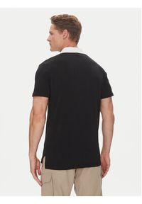 Kappa Polo Authentic Nilde 351R2IW Czarny Regular Fit. Typ kołnierza: polo. Kolor: czarny. Materiał: bawełna #5
