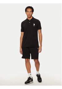 U.S. Polo Assn. Szorty sportowe MUP3354 Czarny Regular Fit. Kolor: czarny. Materiał: bawełna. Styl: sportowy